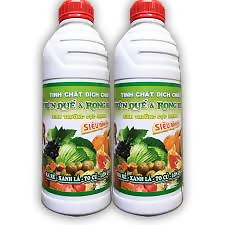 Tinh chất dịch chiết trùn quế & rong biển siêu đậm đặc 1L, dinh dưỡng dễ hấp thụ cho mọi loại cây