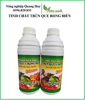 Tinh chất dịch chiết trùn quế & rong biển siêu đậm đặc 1L, dinh dưỡng dễ hấp thụ cho mọi loại cây