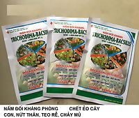 Chế phẩm Trichoderma dùng tưới cây, trộn giá thể phòng trừ nấm bệnh 100gr