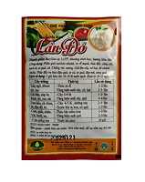 Phân bón Lân đỏ bổ sung nấm Trichoderma, khoáng sinh học giúp cây phát triển bền vững, khỏe từ gốc 40gr/ gói
