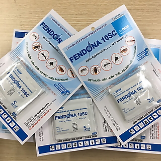 Dung dịch trừ muỗi, kiến, gián... Fendona 10SC, trừ muỗi sốt xuất huyết