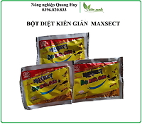 Bột rắc diệt kiến, gián Maxsect 10gr, trộn đất trừ cuốn chiếu, kiến ba khoang