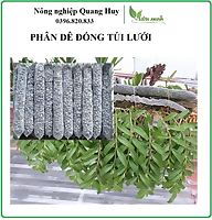 Phân dê đóng sẵn túi lưới 10cm, 20cm bón lan, hoa cây cảnh