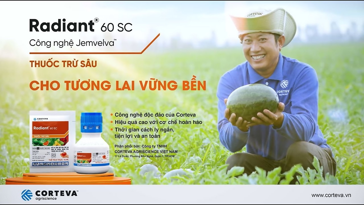 Chế phẩm sinh học chuyên trừ trĩ trên hoa, cây cảnh RADIANT 60SC