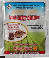 Bả diệt chuột thế hệ mới VUA DIỆT CHUỘT ( dạng bột bả trộn vào thức ăn)
