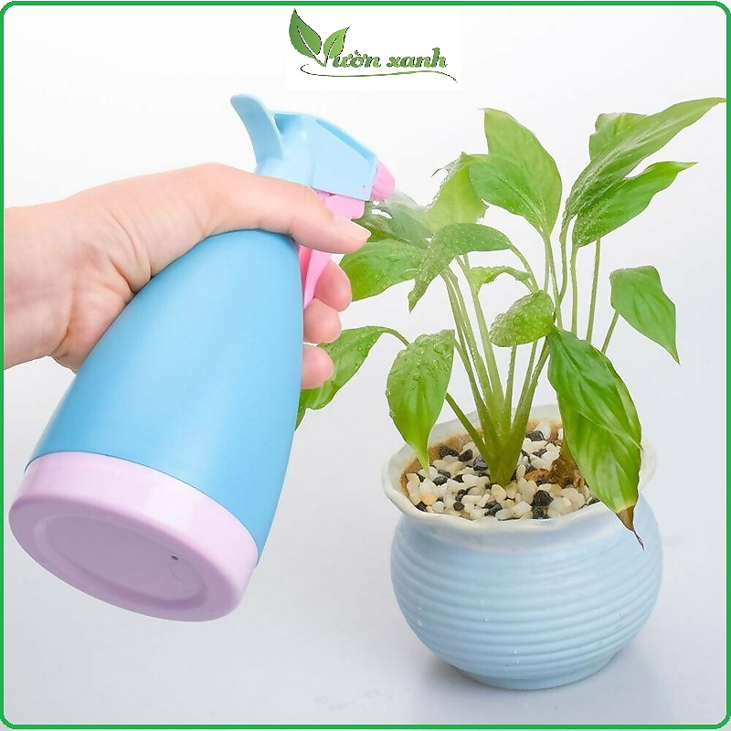 Bình tưới cây phun sương dạng xịt 500ml (bình HQ) có thể phun tia hoặc phun sương tiện dụng tưới hoa cây cảnh,xịt lau kính