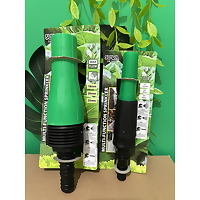 Vòi tưới cây tăng áp SUWA nhiều chế độ tưới lan, tưới vườn cây, rửa xe... (xanh)