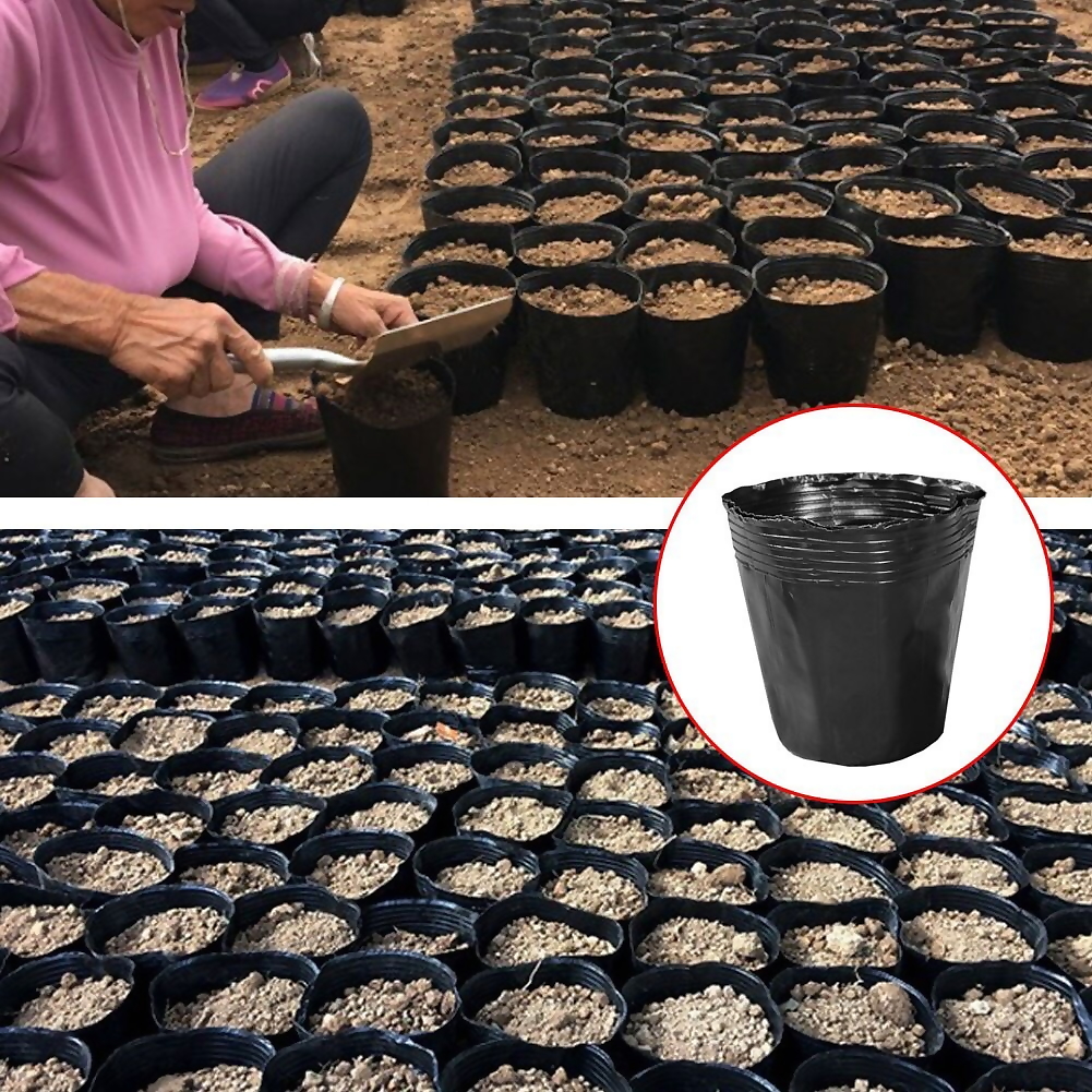 0.5kg túi bầu ươm cây nhựa dẻo- chọn size, bầu nhựa trồng cây, túi trồng cây