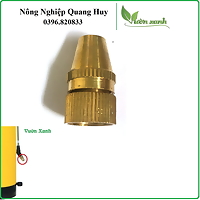 Béc phun sương bằng đồng dùng cho bình tưới Dudaco