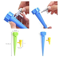 Set 10 que cắm điều chỉnh tưới nhỏ giọt lắp chai coca, pepsi, fanta Đầu tưới cây tự động